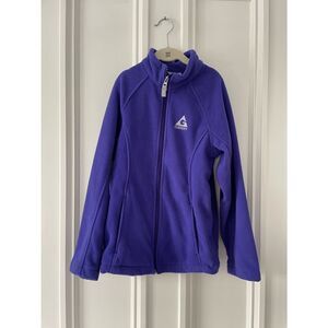 Gerry girls purple fleece jacket 10-12